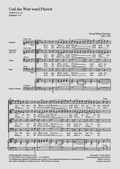 Und das Wort ward Fleisch (Georg Philipp Telemann) 