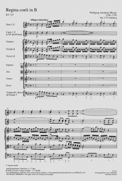 Regina coeli in B-Dur KV127 (W.A. Mozart) 