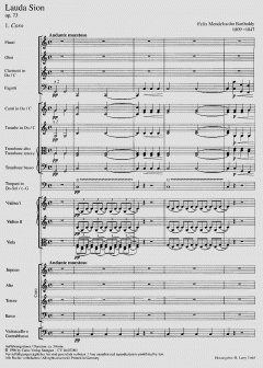 Lauda Sion op. 73 (Felix Mendelssohn Bartholdy) 