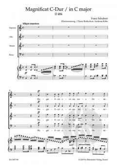 Magnificat C-Dur D 486 von Franz Schubert (Download) 