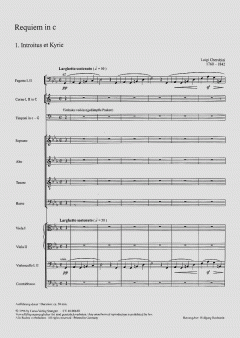 Requiem in c-Moll von Luigi Cherubini (Download) 