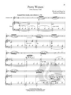 Broadway Songs for Classical Players - Clarinet and Piano 