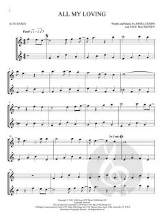 The Beatles for 2 Alto Saxes im Alle Noten Shop kaufen