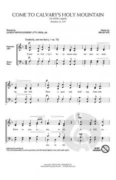 Come to Calvary's Holy Mountain von Brad Nix (Download) 