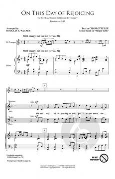On This Day of Rejoicing von Charlotte Lee (Download) 