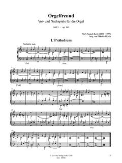 Orgelfreund Heft 3 op. 162 von Carl August Kern im Alle Noten Shop kaufen (Partitur)