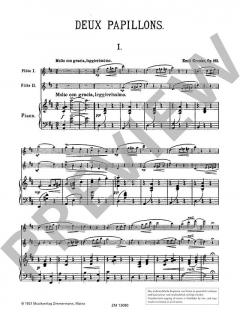 Deux Papillons von Emil Kronke 