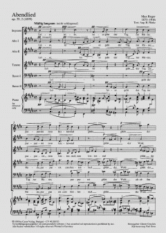 Abendlied (Max Reger) 