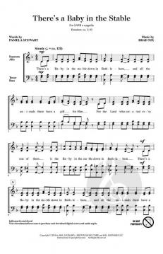 There's a Baby in the Stable von Brad Nix (Download) 