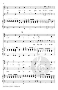 Cantate! Sing Joy! von Joseph M. Martin (Download) 
