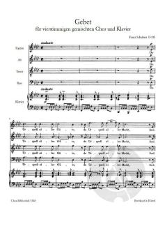 Gebet D 815 von Franz Schubert 