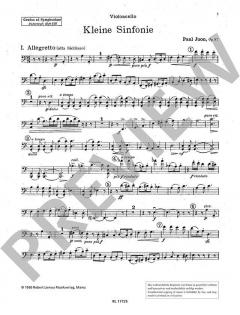 Kleine Sinfonie op. 87 von Paul Juon 