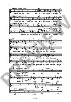 Motetten Nr. 1 von Anton Bruckner 
