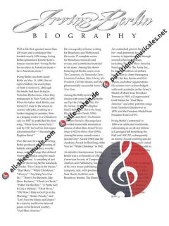 Irving Berlin Anthology 