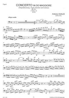 Konzert C-Dur RV 471 von Antonio Vivaldi 