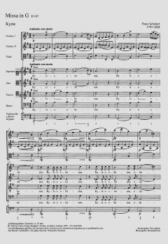 Messe in G-Dur D167 (Franz Schubert) 