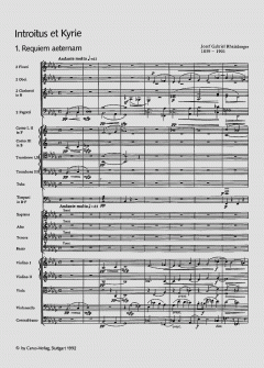 Requiem b-Moll op. 60 von Josef Gabriel Rheinberger (Download) 
