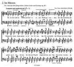 Weltliche Musik für Männerchor a cappella (Joseph Gabriel Rheinberger) 