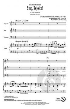 Sing, Rejoice! von Georg Friedrich Händel 