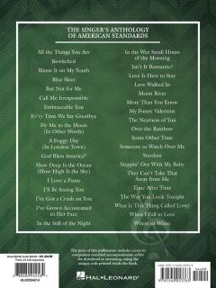The Singer's Anthology of American Standards 