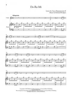 The Sound of Music for Classical Players - Violin and Piano von Oscar Hammerstein II im Alle Noten Shop kaufen