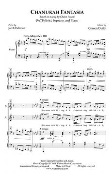 Chanukah Fantasia von Coreen Duffy 