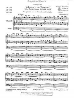 7 Hymn Voluntaries von Gordon Young 