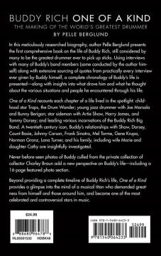 Buddy Rich: One of a Kind von Pelle Berglund 