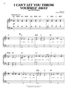 Toy Story Easy Piano Collection 