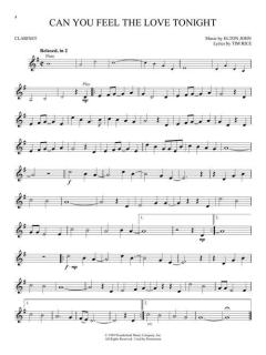 The Lion King for Clarinet 