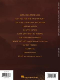 The Lion King (Big Note Piano) von Tim Rice 