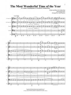 The Most Wonderful Time of the Year von Canadian Brass Quintet 