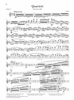 Quartettsatz c-moll D 703 von Franz Schubert 