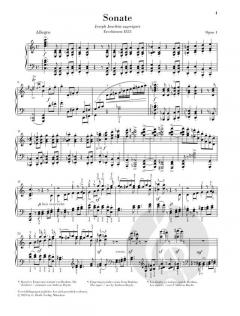 Sonaten, Scherzo und Balladen - Leinenausgabe von Johannes Brahms 