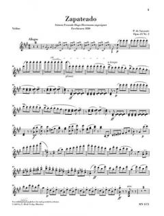 Zapateado von Pablo de Sarasate 