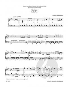Sämtliche Sonaten 1-3 von Ludwig van Beethoven 