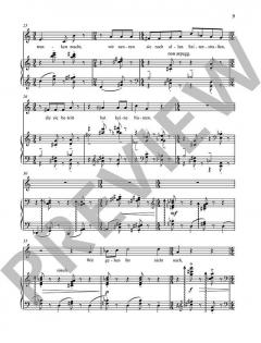 Fünf Lieder von Anno Schreier 