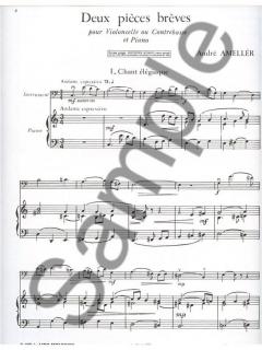 2 Pieces Breves von André Amellér 