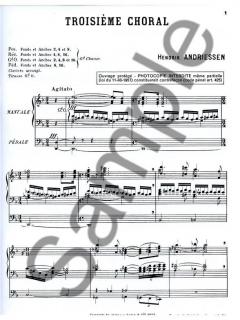 Choral No. 3 von H. Andriessen 