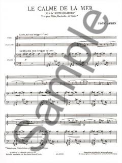 Suite Eolienne Nr. 3 von Tony Aubin für 2 Holzbläser und Klavier im Alle Noten Shop kaufen
