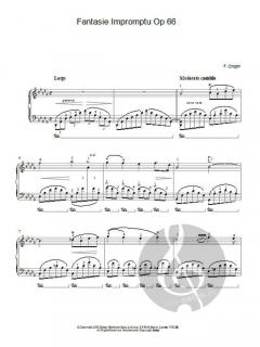 Fantasie Impromptu Op. 66 (Largo) von Frédéric Chopin (Download) 