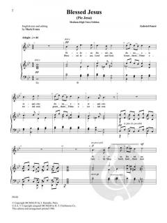 Blessed Jesus (Pie Jesu) (High Voice) von Gabriel Fauré (Download) 