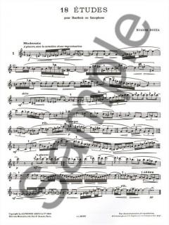 18 Etudes von Eugene Bozza 