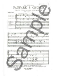 Fanfare And Chorus For Brass Octet And Chorus (Dietrich Buxtehude) 