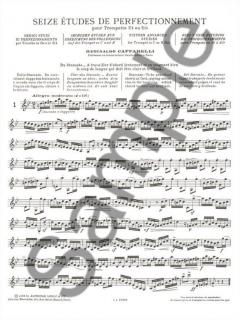 16 Etudes de Perfectionnement von Reginaldo Caffarelli für Trompete in C oder B im Alle Noten Shop kaufen