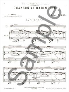 Chanson et Badinerie von Camus 