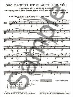 380 Basses et Chants Donnes Vol. 09 von Henri Challan 