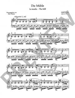 Die Mühle op. 17/3 von Adolf Jensen (Download) 
