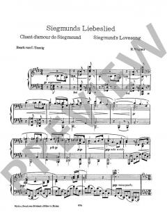 Siegmunds Liebeslied von Richard Wagner (Download) 