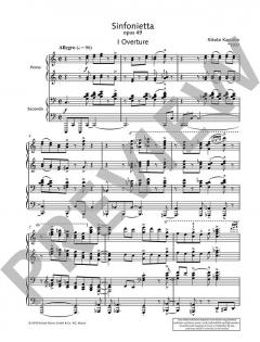 Sinfonietta op. 49 von Nikolai Kapustin (Download) 